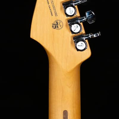 Fender American Ultra Luxe Stratocaster Maple Fingerboard Plasma Red Burst (092) image 6
