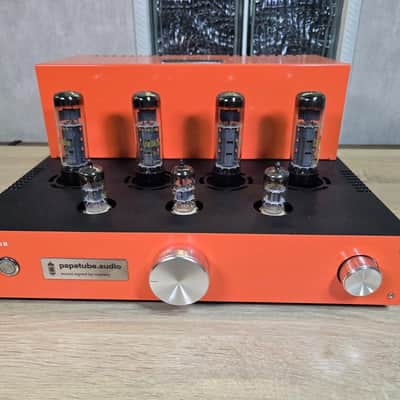 Tube Amplifier 👉MINT Hi-End Stereo Class A on Rare Vintage EL34 Audiophile Handcraft image 14