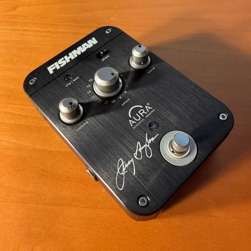 Fishman PRO-AIP-JD1 Jerry Douglas Aura Acoustic Imaging Pedal for Resonator
