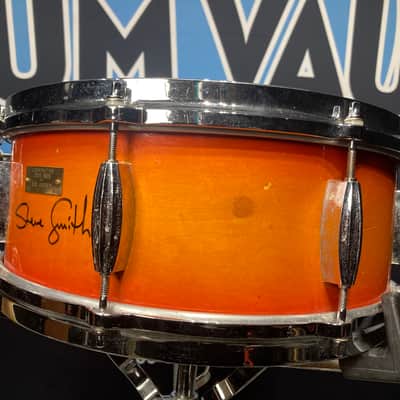 Steve Smith's Journey, David Frangioni Collection, Slingerland "Jamo Special"- 5.5x14" Radio King. SIGNED! #073. (DF2 Sling #1) image 9