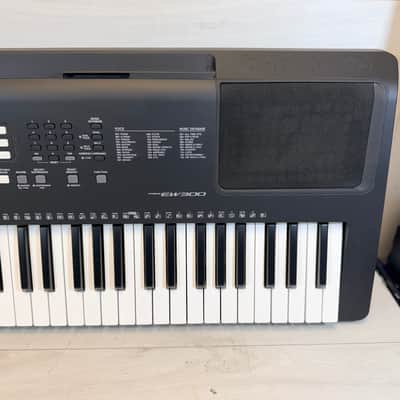 Yamaha PSR-EW300 76-Key Portable Keyboard w/ Power Supply & Music Rest 2018-2022 image 2