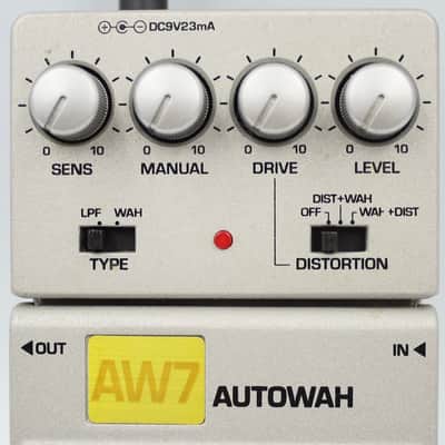 Ibanez AW7 Auto Wah Tone Lok Guitar Effect Pedal 01400155 image 3