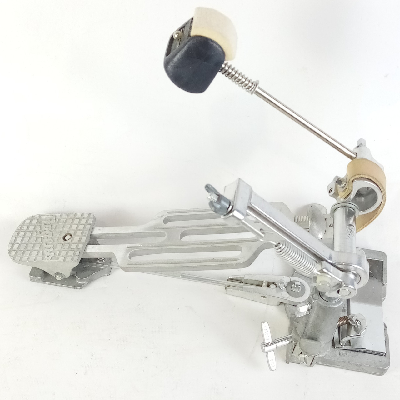 Rogers *NOS* Solid Footboard Swiv-O-Matic Foot Pedal+Black Jack Beater Bass Drum — main photograph