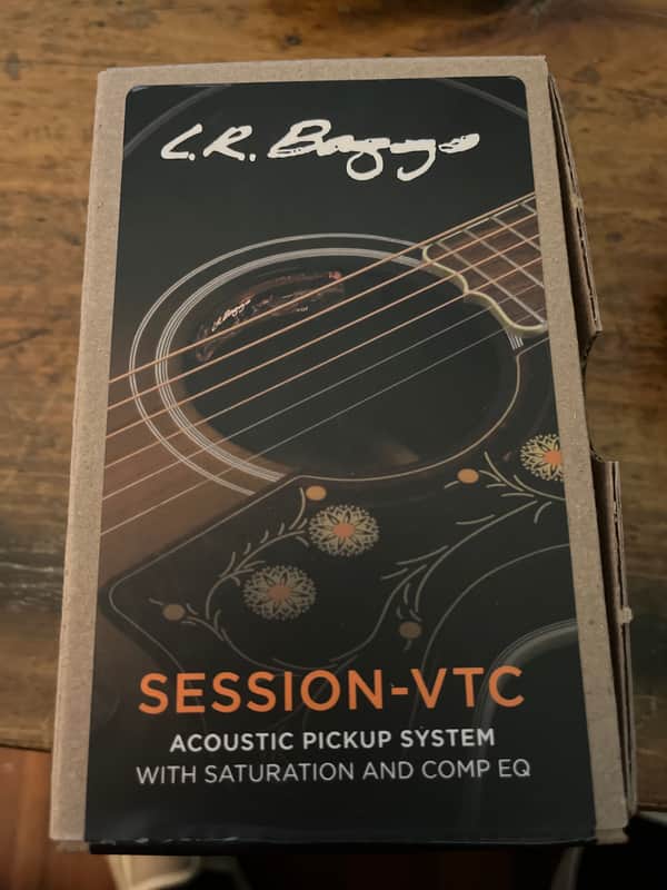 LR Baggs Session VTC Undersaddle Acoustic Guitar Pickup System with Preamp 2010s - Black image 1