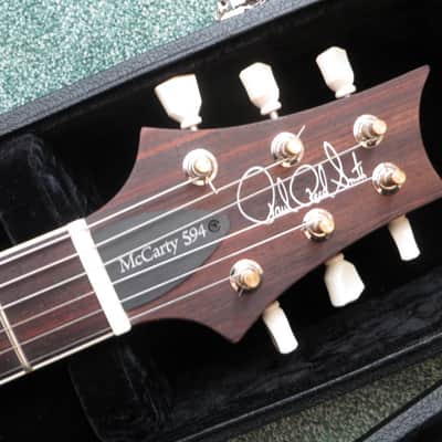 PRS McCarty 594 Hollowbody 2 Dark Cherry Burst 2021 - Dark Cherry Burst image 9