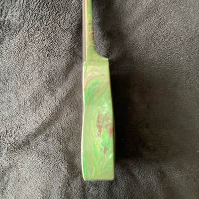 Green Maccaferri Islander Soprano Ukulele 1950s image 17