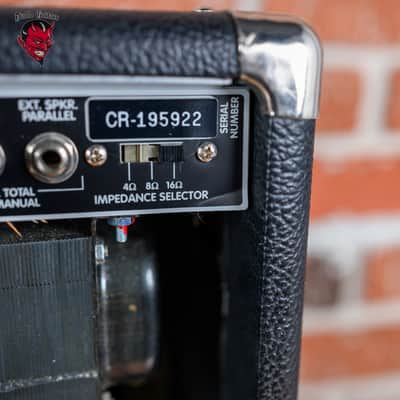 Fender 90's Twin Reissue - "The Evil Twin" 1994 Black - Recased image 12