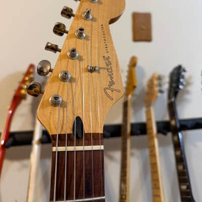 1996 Fender Pre- Jimmie Vaughan Tex-Mex Signature Stratocaster - 2-Color Sunburst image 3