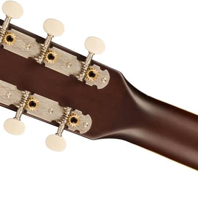 Gretsch Jim Dandy Dreadnought 6-String Right-Handed Acoustic Guitar with Walnut Fingerboard (Rex Burst) image 7