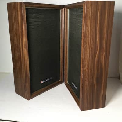 JIL Candle J665 Speakers Vintage Korea 2-Way Shelf 18 Inch Wood 1970s image 9