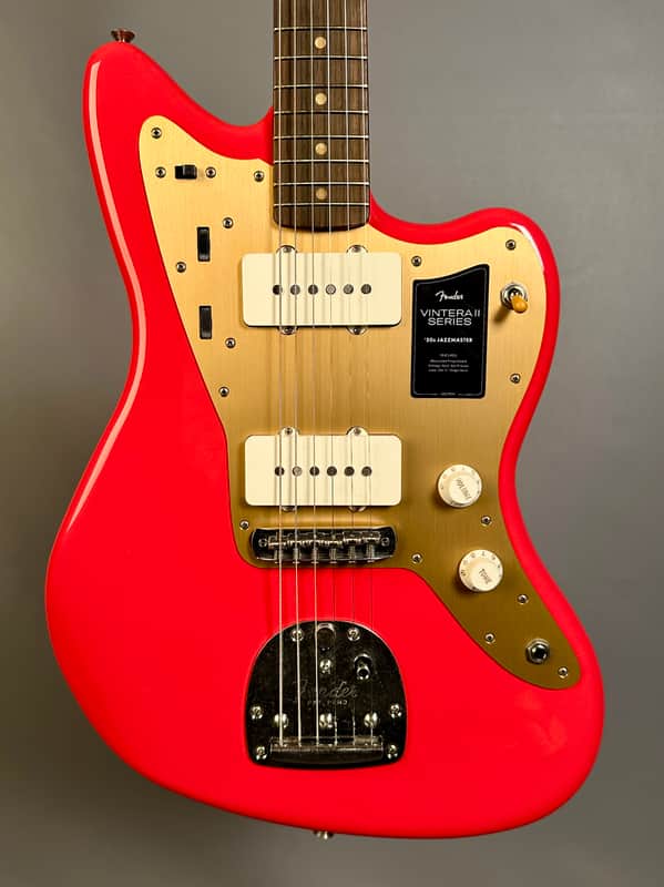 Fender Vintera II Limited Edition Road Worn '50s Jazzmaster - Fiesta Red image 1