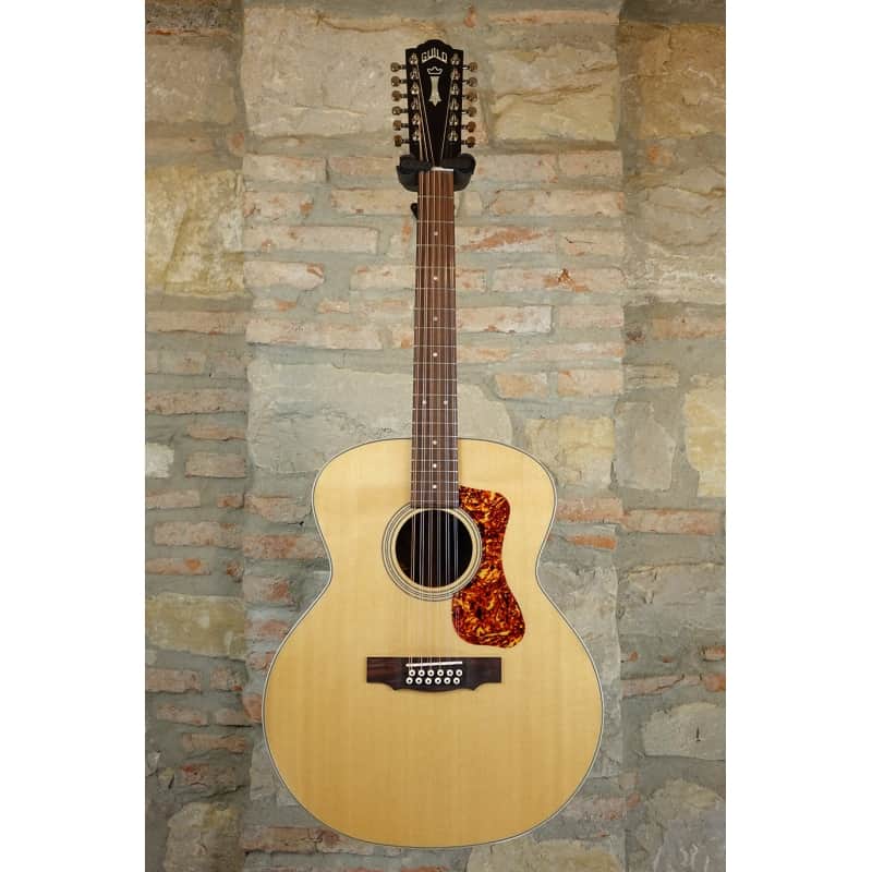 GUILD F-1512 12 String NAT Natural - Jumbo 12 Corde All Solid Rosewood - Westerly Archback Collectio image 1