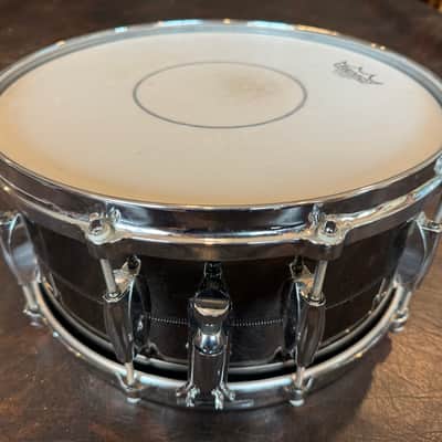 Gretsch G4164SS USA Custom Solid Steel 6.5x14" 10-Lug Snare Drum - Black Nickel-Plated image 5