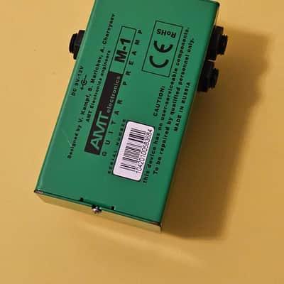 AMT Electronics Legend Amp M1 Distortion 2010s - Green/Yellow image 4