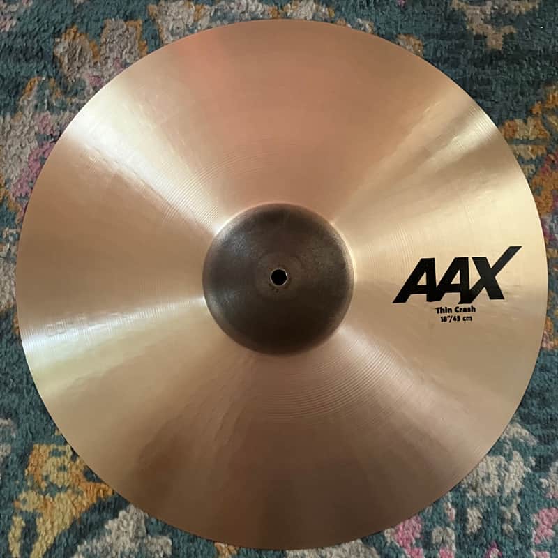 Sabian 18" AAX Thin Crash Cymbal image 1