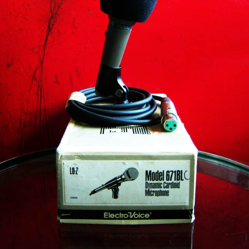 1970s Electro-Voice 671A Handheld Cardioid Dynamic Microphone …
