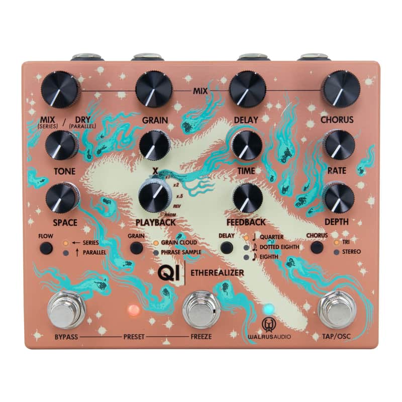 Walrus Audio Qi Etherealizer 2025 - Present - Terracotta image 1