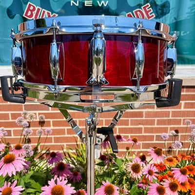 Custom Gretsch USA Custom Ridgeland 5x14 Maple Snare Drum Rosewood Gloss GRGL0514S8CL image 7