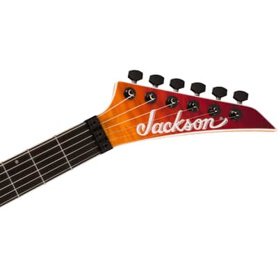 Jackson Pro Plus Series Dinky DKAQ - Ebony Fretboard, Firestorm image 6