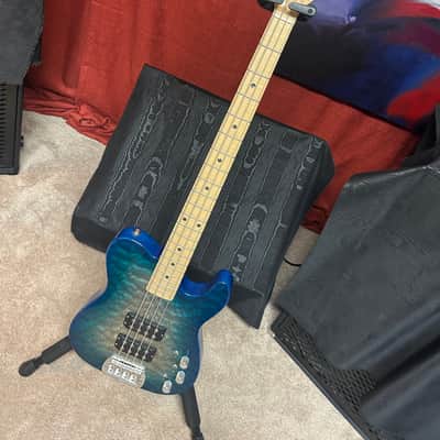 G&L USA Custom Shop ASAT 2018 Aquaburst image 1