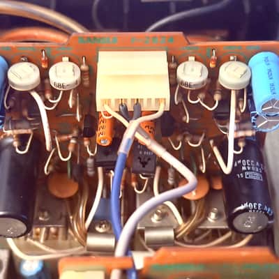 🎶✨ Sansui 7070 Vintage Stereo Receiver w/ Original Wood Case — Serviced, LED Dial, FM Aligned, Bench Tested image 10