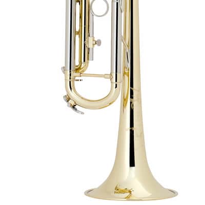 Bach TR200 Intermediate Bb Trumpet - Lacquered Brass image 3