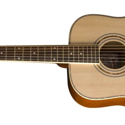 Oscar Schmidt 3/4 Lefty Dreadnought Acoustic Guitar - Natural - OG1LH image 1