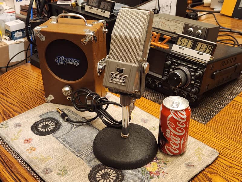 Electro-Voice V-2 Ribbon Velocity Microphone 1950s Tested Working (Excellent Cosmetics) Detailed Pics image 1