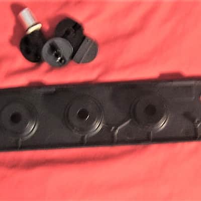 Front-Blende-Panel inkl. Drehknöpfe, für HiFi-Stereo EIGENBAU-Verstärker * Rarität * Abhol./ Versand Bild 2