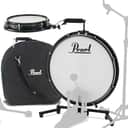 Pearl PCTK-1810BG Compact Traveler 2-Piece Drum Kit with Carrying Bag