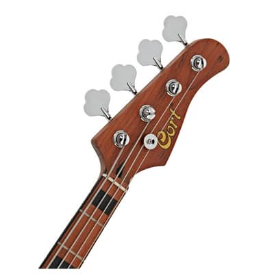 Cort GB64JJNAT GB Series Soft Maple Body Roasted Maple Neck 4-String Electric Bass Guitar image 11