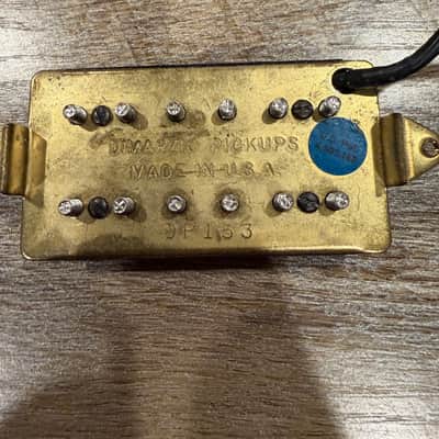 DiMarzio DP153FBK FRED F-Spaced Humbucker 2010s, Black, Excellent image 5