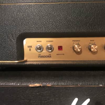 Marshall JMP Modded Marshall Hopkins Pandora High Gain 1998 Black / Gold image 2