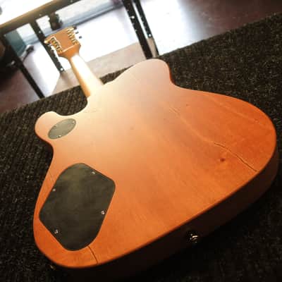 Gronlund #132. Set Neck Telecaster. Semi Hollow. TV Jones Supertron Pickups. Tonepros Bridge. image 22