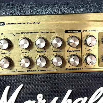 UK Made Marshall Valvestate 2000 AVT150 4-Channel, 150 Watt Tube Preamp, Solid State Amplifier, Guitar Combo Amp image 3
