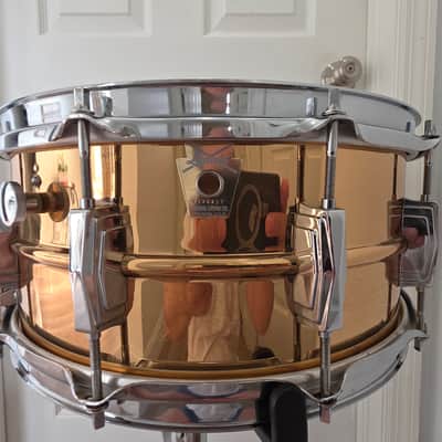 RARE ! Ludwig Bronze 75th Anniversary/ Detailed Video attached - Bronze image 20