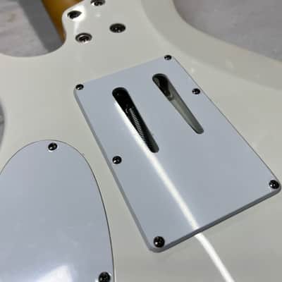 SEED   Kotetsu  2023 Last listing - White - directed by Machiya of Wagakki Band - Long Scale Baritone image 8