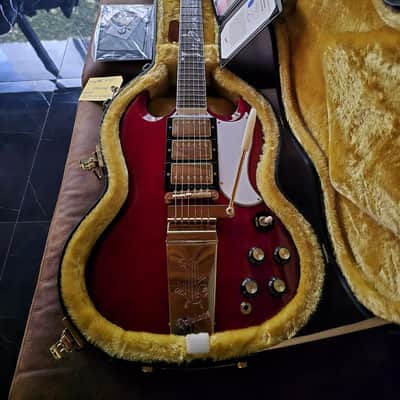 Epiphone Sg Custom 1963 Joe Bonamassa 2023 Limited 1 of 300 - Wine Red image 7