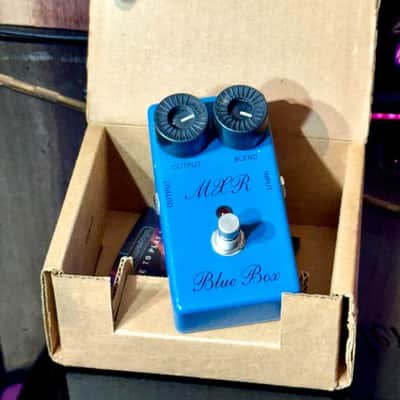 MXR M103 Script Blue Box Reissue 2000s - Blue image 3