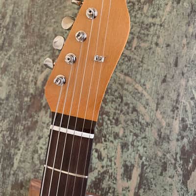 2022 Partscaster / Barncaster T-Type - Fiesta Red Nitro - Pine Body - P90 - Bigsby B5 image 14