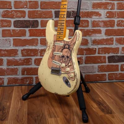 Fender Custom Shop SR25-69 Stratocaster Heavy Relic Aged Vintage White 2026 w/OHSC image 5