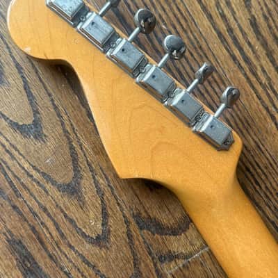 2001 Fender American Vintage ‘62 Stratocaster (Lollar / Suhr Pickups) - Dakota Red w/ HSC image 8