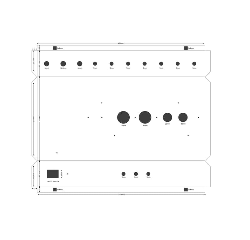 Tone-Guard Simple Chassis Digital Files 2013-2026 - RAW Aluminum image 1
