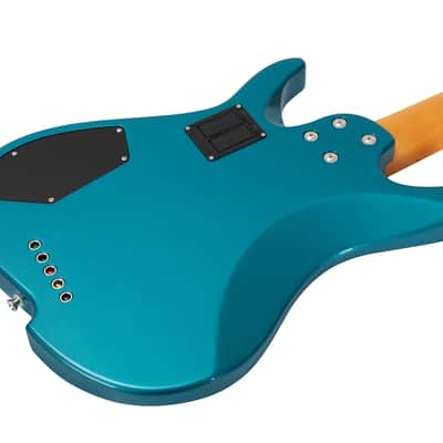 Vola Guitars ZVA 5 String bass - Ocean Turquoise metallic Gloss CLEARANCE SALE image 9