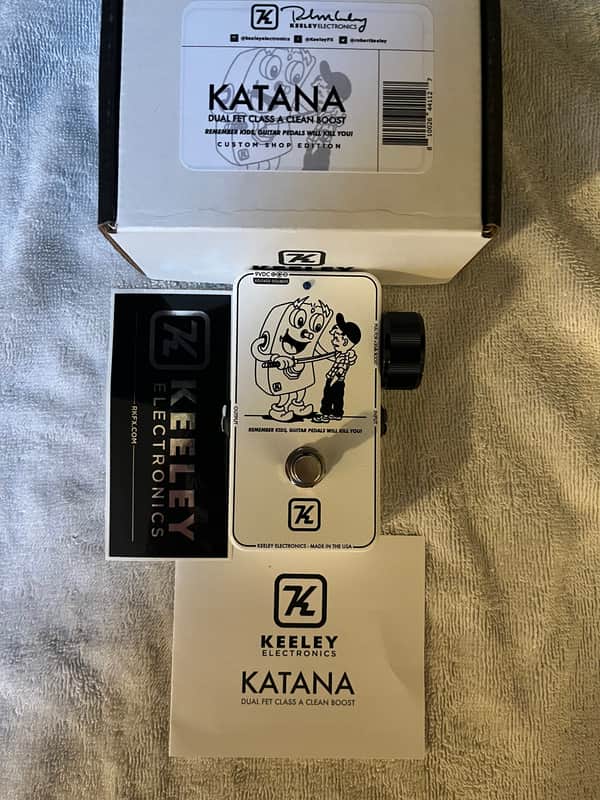 Keeley Katana Clean Boost V2 PWKY Custom Shop Limited Edition image 1
