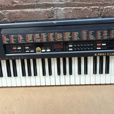 Kawai X130 61-Key Electronic Keyboard Non-Working For Parts or Repair No Power Adapter image 8