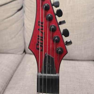 Solar Guitars GC1.6ROP+ 2023 - Red Open Pore Matte image 4