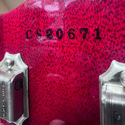Gibson Les Paul 2002 - Cranberry Red Quilt Top image 4