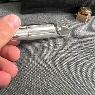 Lawton 6*b Alto Saxophone Mouthpiece 2020’s - Silver Plated - CNC image 7