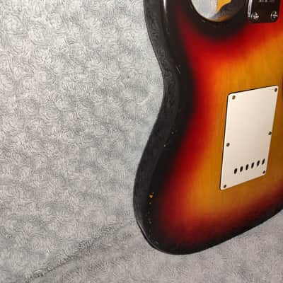 Guitare Electrique Vintage Cimar 1940 DM 388 1970s - Sunburst image 14